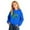 Blue, variant on Girls Oversized Hoodie and Sweatpants Set Long Sleeve Casual Loose Fit Activewear for School