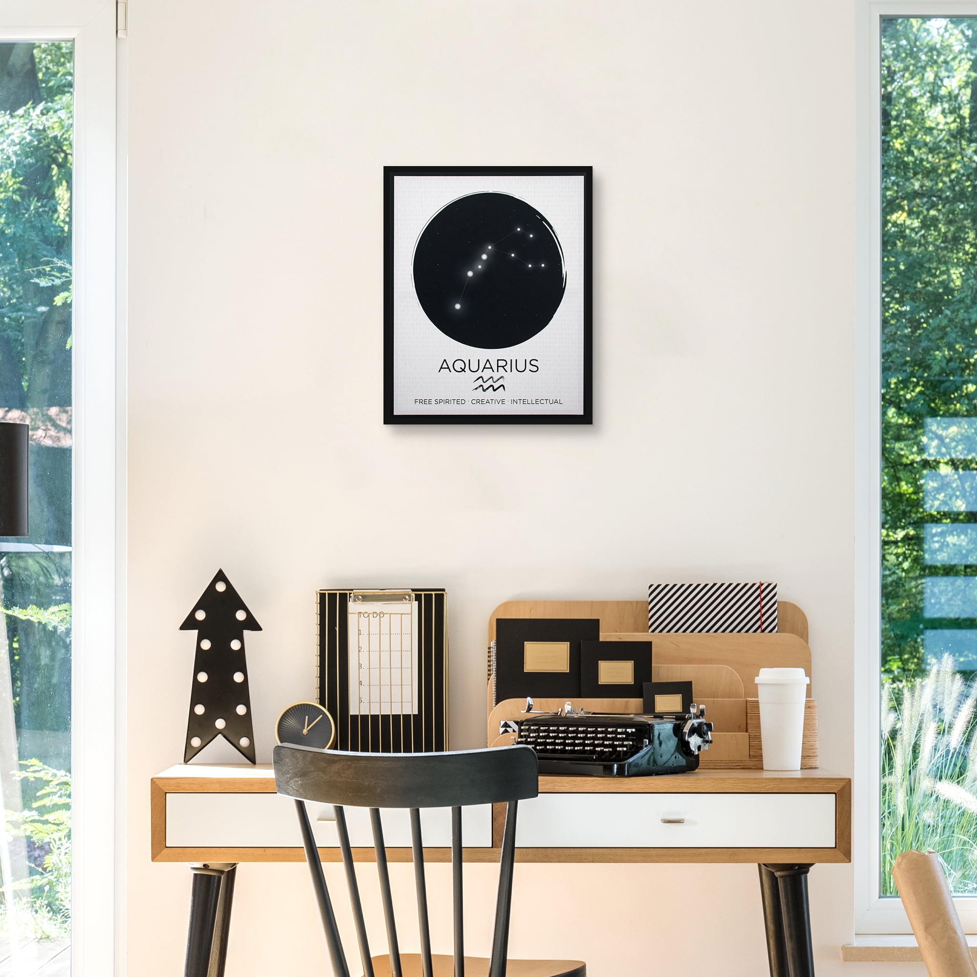 MoDRN Glam Aquarius Canvas Art Print, 16" x 20"