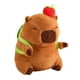 thumbnail image 2 of Carpincho de peluche de juguete, lindo de peluche, suave, cómodo, realista, muñeco de de felpa para adultos, familia, niños y niñas tortuga marrón oscuro, 2 of 8