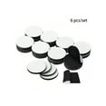 thumbnail image 1 of 6Pcs Adhesive Tape - Sticky Back Hook Loop Dots - Double Sided Industrial Strength Coins - Heavy Duty Rug Carpet Gripper Pad Mounting Tape For Wall De, 1 of 5