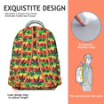 thumbnail image 5 of Marijuana Design College Backpack for Daily Use - Durable Student Bookbag with Laptop Sleeve, Casual Daypack for High School and University, Awesome Gift for Enthusiasts, 5 of 6