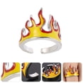 thumbnail image 2 of Shisuyan Hip Hop Rings Metal Adjustable 1Pack 0.71X0.71X0.71in, 2 of 8