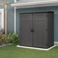 Suncast 106 Cubic ft Extra Large Vertical Outdoor Resin Storage Shed