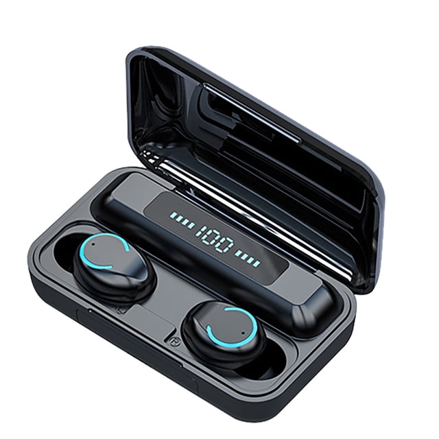 Clearance Beats Headphones F9 9 Bluetooth Earphones Charging Box Wireless Headphone 9D Stereo Sports Waterproof Earbuds Headsets With Microphone Beats Studio Pro