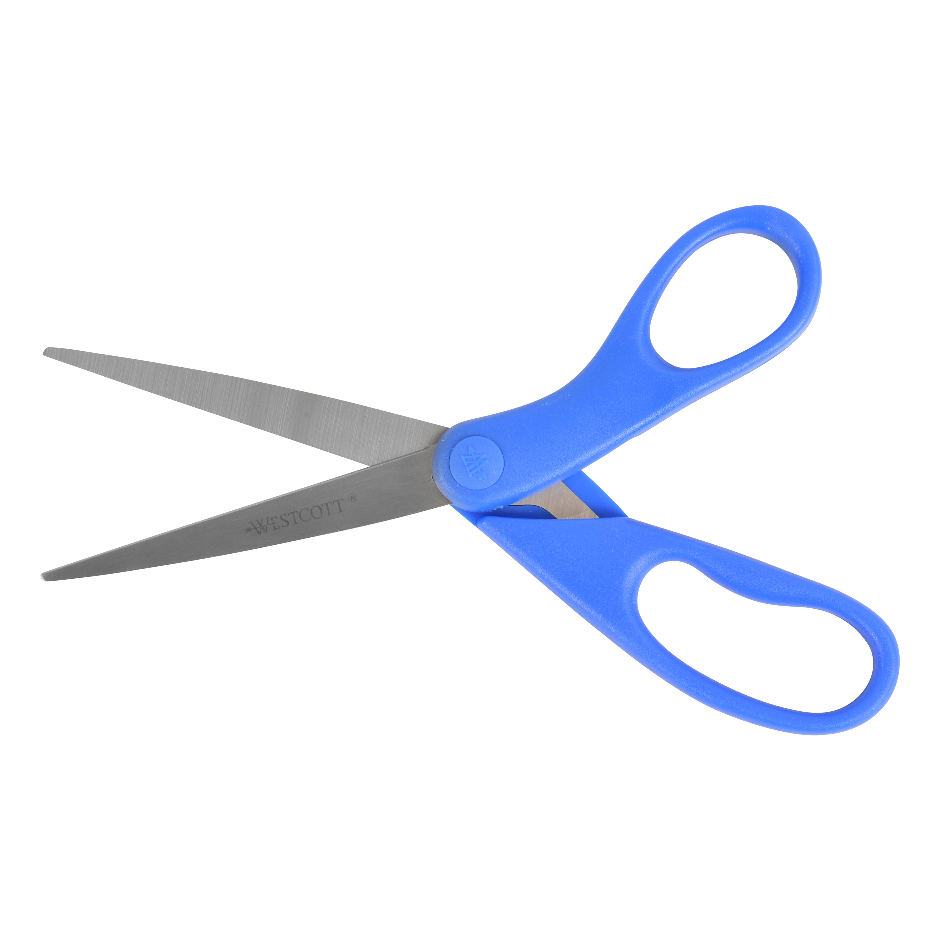 Scissors, QMVESS 8.5 Multipurpose Scissors for Office 3-Pack Ultra Sharp  Scissors All Purpose Comfort-Grip Scissors for School Office Home Sewing  Fabric Craft Supplies, Right / Left Handed 