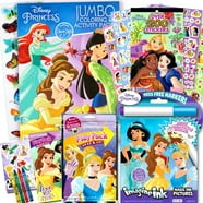 Crayola Disney Princess Color and Sticker Activity Set with Markers, Disney Princess Coloring ...