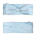 thumbnail image 4 of Balery Blue Marble Pattern Baby Headbands Hairbands Hair Bow Elastics for Baby Girls Newborn Infant Toddlers Kids, 4 of 4