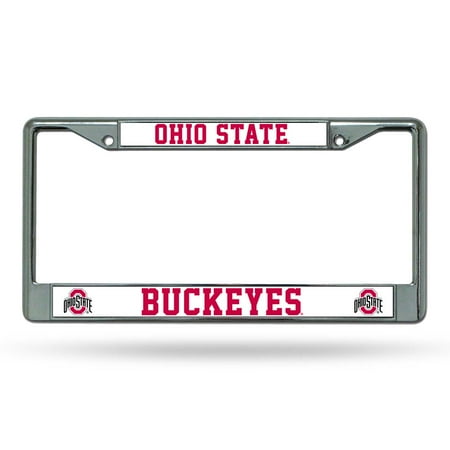 - Official NCAA License Plate Frame Chrome by Rico