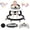 Black B01, variant on PRVAETU Foldable Baby Walker Activity Center W/ Music Toy,Wheels,Height Adjustable,Foot Pad for 6-18 Months Babies Infant Boys Girls,Black