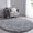 Grey, variant on Hinzonek Pink Round Rug for Bedroom,Fluffy Circle Rug 3.3'X3.3' Furry Carpet for Room Dorm Decor, Shaggy Circular Rug Fuzzy Plush Rug