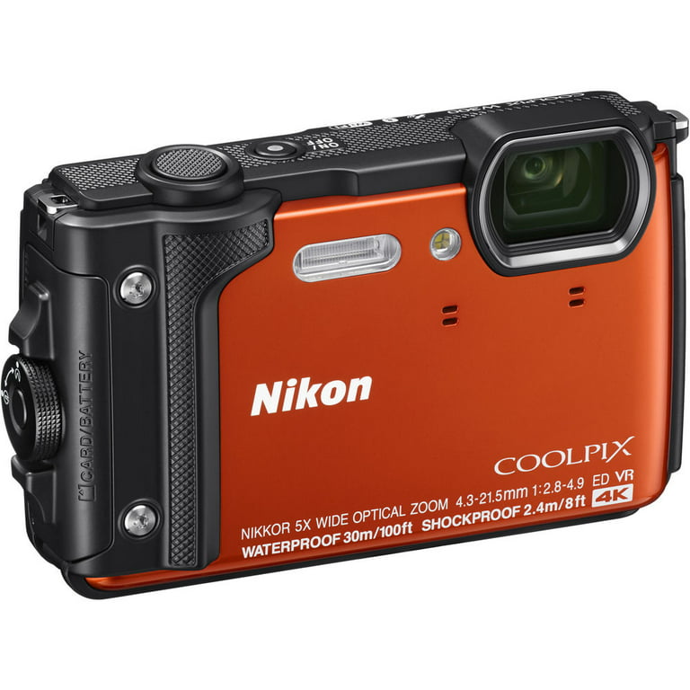 Restored Nikon COOLPIX W300 16MP 4k Ultra HD Waterproof Digital
