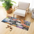 thumbnail image 2 of Dreamtimes Funny Colorful Cats Kitchen Mat 20"x39", Non Skid Kitchen Runner Rug Absorbent Resist Dirt Kitchen Floor Mat Comfort Standing Mat for Kitchen, Floor, Office, Sink, Laundry, 2 of 6