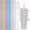 12 Straws & 2 Brushes, variant on NiHome 12 Pack Glitter Plastic Reusable Straws Compatible with Stanley 40 oz Tumbler, Assorted Color Straws 12 Inch Long with 2 Cleaning Brushes - Durable PETG, BPA-Free, with Laser-Induced Sparkle