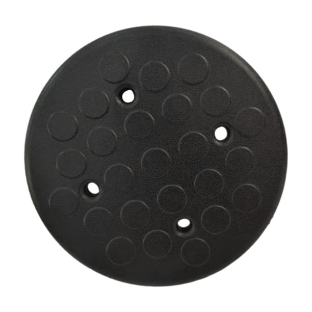 Taburete redondo con asiento de repuesto y cojín giratorio de 33 cm para silla de salón de belleza o para el hogar.