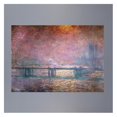 thumbnail image 1 of Wallhogs Monet The Thames at Charing Cross (1903) Poster Wall Mural, 1 of 2