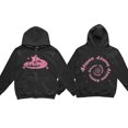 thumbnail image 3 of 2023 Nueva moda americana con estampado de letras y sudaderas con cremallera completa para hombres y mujeres Y2K Harajuku Punk Gothic moda callejera suelta, 3 of 5