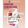 thumbnail image 3 of PIA Beauty Squad Handmade Onion Hibiscus Shampoo – chemical -Free with Biotin, Black Tea & Aloe Vera – Nourishes Scalp, Reduces Hair Fall & Frizz – Natural for Stronger, Shinier Hair (8.4 oz), 3 of 3