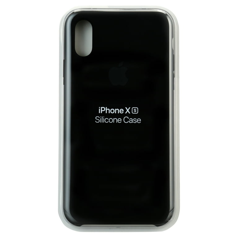 iPhone XS Max Silicone Case - Black - Apple