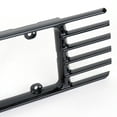 thumbnail image 2 of Corvette License Plate Frame - Louvered Black : 1997-2004 C5 & Z06, 2 of 4