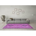 thumbnail image 3 of Ahgly Company Indoor Rectangle Persian Purple Traditional Area Rugs, 7' x 9', 3 of 4