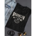 thumbnail image 3 of Brooklyn Retro College T-Shirt Women -Image by Shutterstock, Female 5X-Large, 3 of 4