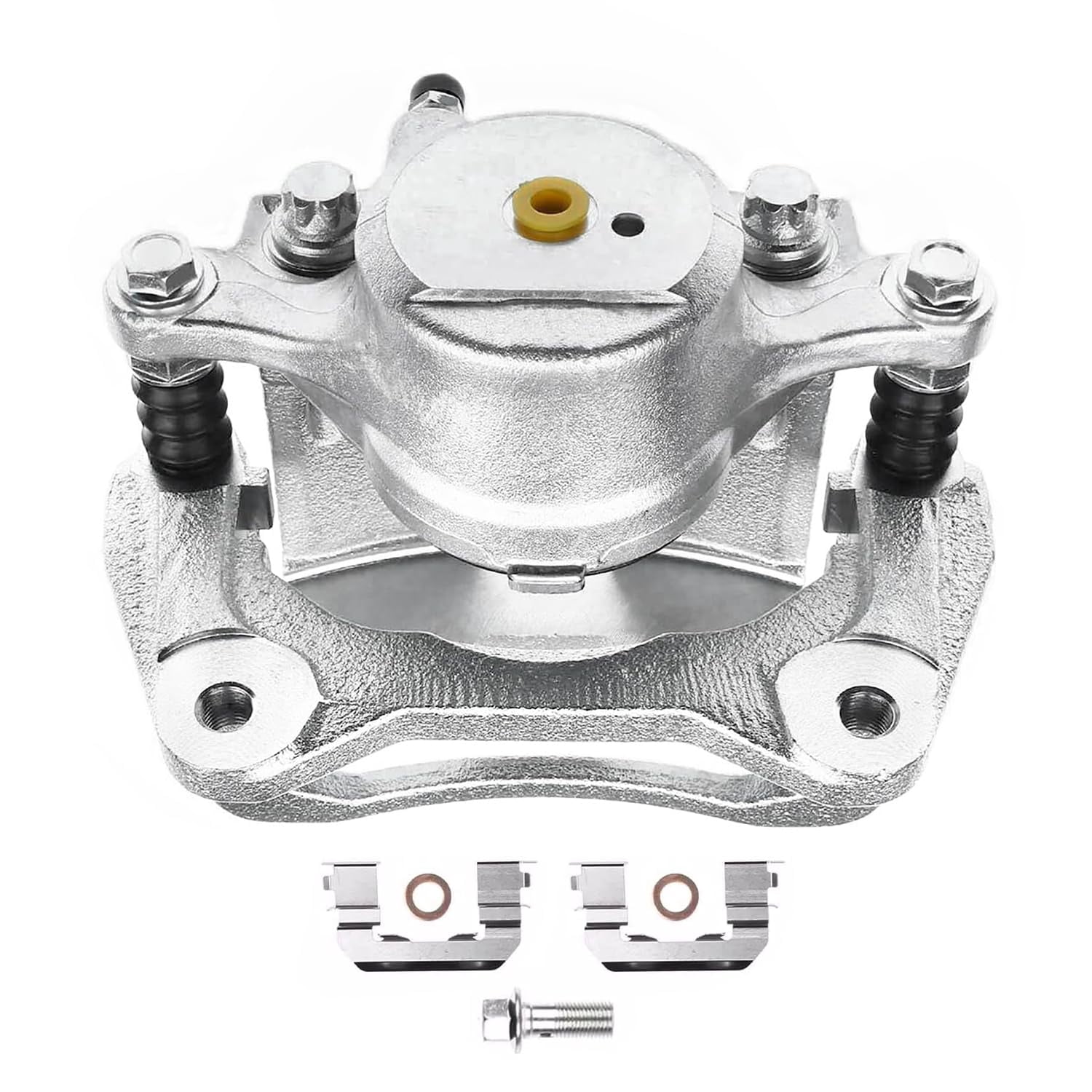 Detroit Axle - 2pc Front Brake Calipers for 2012-2015 Hyundai Sonata 2011-2016 Kia Optima Disc Brake Calipers with Brackets 2013 2014 Replacement Brake Calipers Assembly