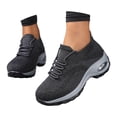 thumbnail image 3 of Fsqjgq Espadrilles pour Femmes à Lacets Chaussures de Course pour Femmes Espadrilles de Marche Confortables Chaussures Décontractées en Maille Chaussures de Travail, 3 of 9
