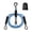 Blue_Handle type, variant on Quickly Release Marines Tow Rope With Float Tube Professional Elastics Boats Pulling Rope For Emergences Towing
