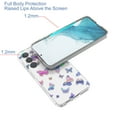 thumbnail image 4 of Feishell Marble Pattern Case for Samsung Galaxy S24, Full Body Protection Hybrid Shockproof Phone Cover,  Slim Lightweight Fashion Case for Samsung Galaxy S24 Women Girls - Butterfly, 4 of 7