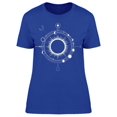 thumbnail image 1 of Orbits Of Planets Art T-Shirt Women -Image by Shutterstock, Female 3X-Large, 1 of 2