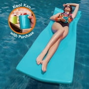 Texas Recreation Super-Soft Kool Float/Pool Float with Kool Kan, Teal