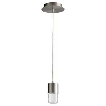 

5 inch 6.2W 1 Led Pendant Satin Nickel Bailey Street Home 766-Bel-4236166