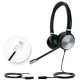 thumbnail image 1 of Auriculares telefónicos Yealink YHS36 QD a RJ9 Auriculares con cable, 1 of 7