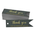 thumbnail image 1 of Inkdotpot Real Gold Foil Thank You For Celebrating With Us Bridal Shower Tags Favor Hang Paper Tags 100 Pieces, 1 of 6
