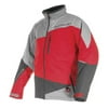 Motorfist Redline Mens Snow Jacket Red/Gray LG