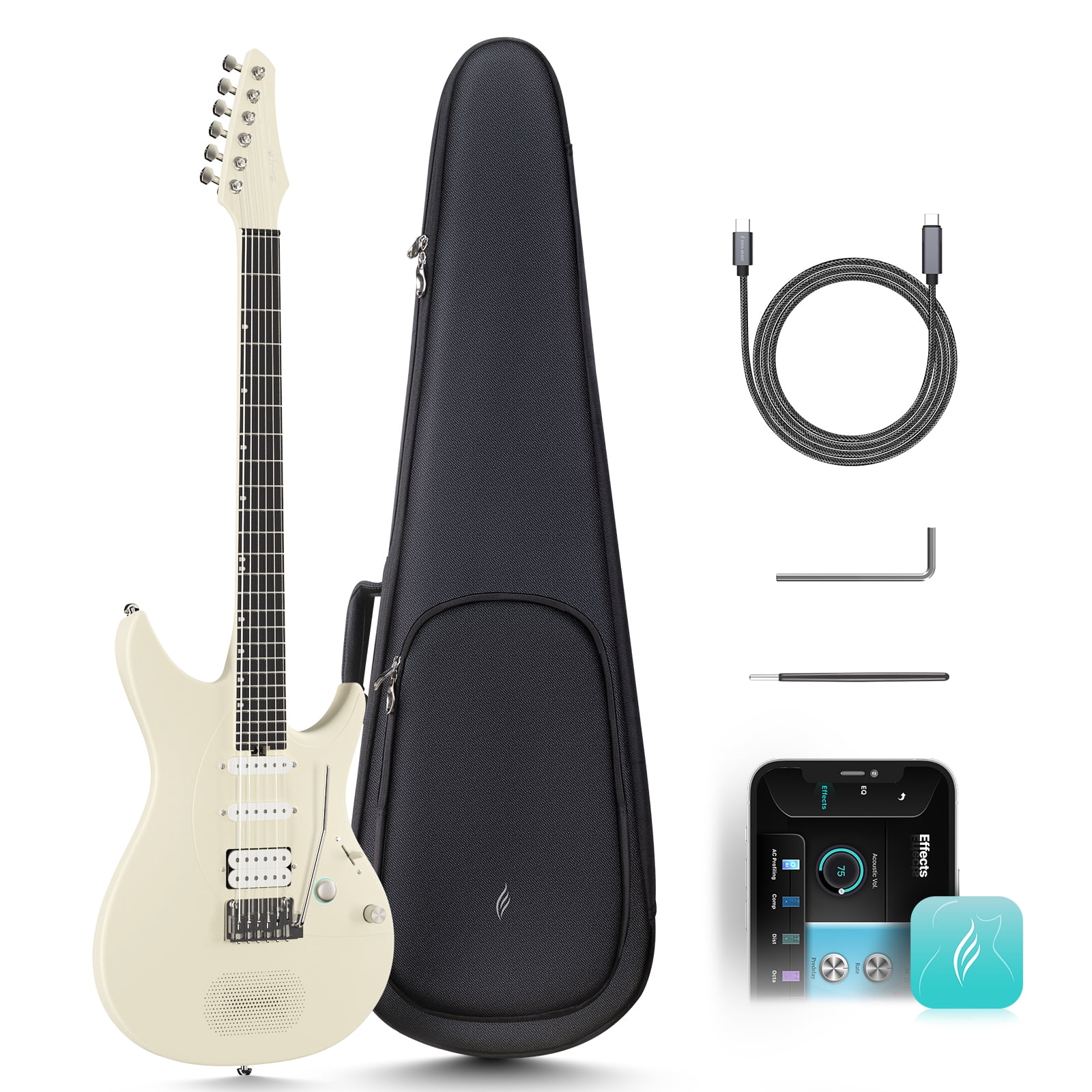 Enya Electric Guitar Inspire Shinichi Kobayashi Dragon Flame 39