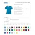 thumbnail image 2 of Port Company LPC54 Girls Cotton T-Shirt - Sapphire - X-Large, 2 of 2