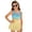 Blue and Beige - Ice Cream, variant on DISNIMO Jamaican Flag Print Girls Swimsuits One Piece Swim Dress Sleeveless U Neck Bathing Suit with Skirt Soft Breathable Swimwear for Kids Girls