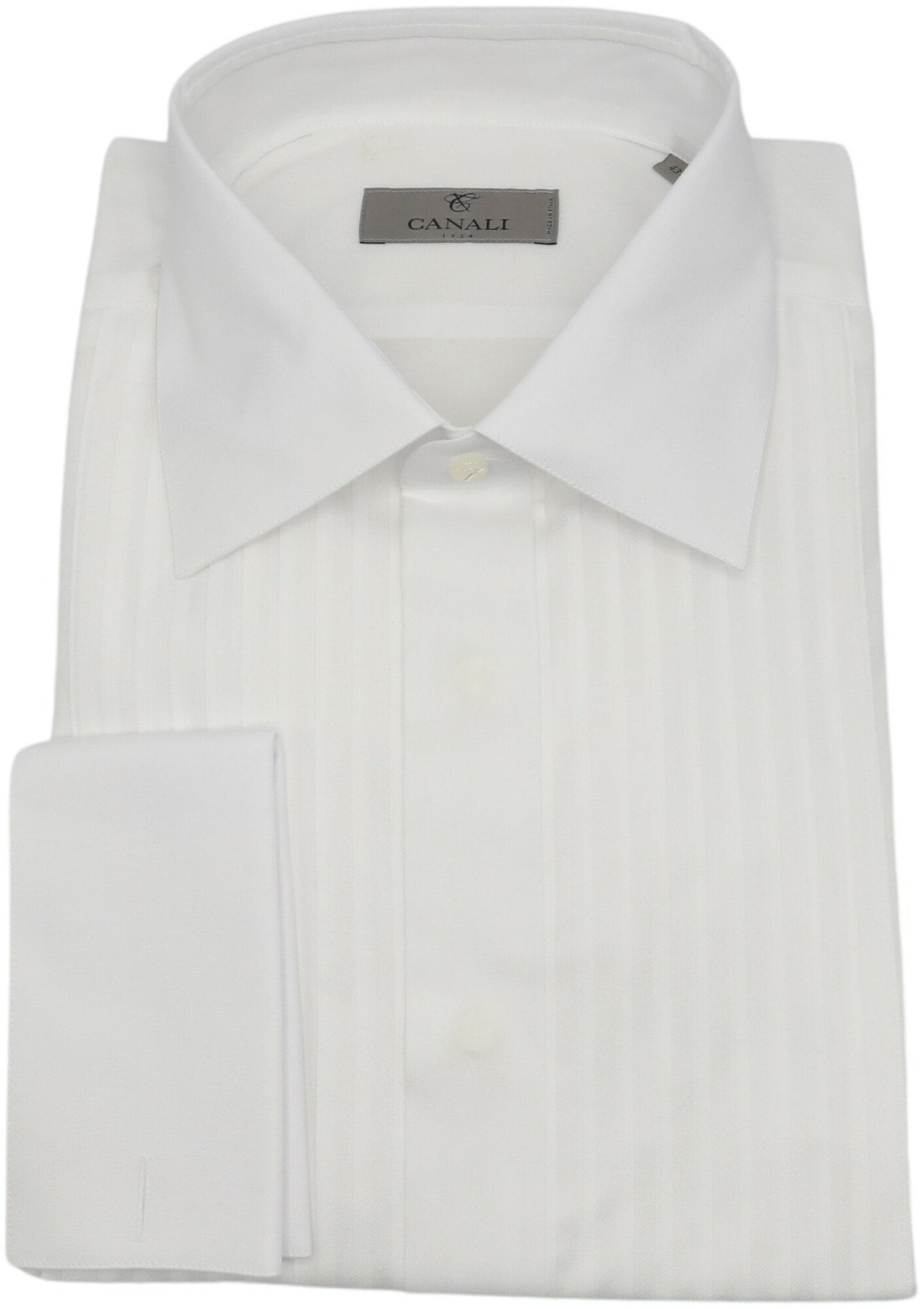 canali tuxedo shirt