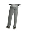 thumbnail image 2 of Fruit of the Loom Men's EverSoft Fleece Elastic Bottom Sweatpants (Medium Grey Heather, 4X-Large), 2 of 3