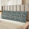 thumbnail image 6 of Lsque Hedgehogs and Flowers Body Pillow Case Cover,Ultra-Soft Microfiber Bed Pillow Cases 20x54 inches,Elegant Bedding,Breathable Durable Pillow Cover with Envelope Closure, 6 of 8