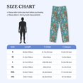 thumbnail image 4 of Gukieu Cute Conch Print Men's Home Trousers, Elastic Drawstring Home Pajamas Clothing Suitable for Adult Men-Large, 4 of 6