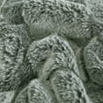 thumbnail image 2 of HIG Plush Fur Throw Blanket – Soft Cozy 100% Polyester, Warm Decorative Blanket for Sofa, Bed & Living Room, 50×70 Inch, 2 of 4