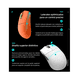 thumbnail image 2 of Mouse Inalámbrico Recargable Gamer  Dpi30000 Malubero Blanco, 2 of 4