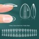 thumbnail image 1 of Nailpop Instant Apex puntas de uñas Pro Grado uñas postizas gruesas extensiones acrílicas de calidad de salón suministros de uñas duraderos DIY 140/150 Uds, 1 of 5