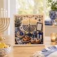 thumbnail image 4 of Clearance! Diamond Painting Kit for Adults - Hanukkah Craft Set for Holiday Decor, Creative DIY Wall Art Gift for Jewish Celebrations Home Decor, 4 of 4