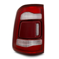 AKKON - Fit 2019-2023 Dodge Ram 1500 Limited / LongHorn / Laramie (Non Blind Spot Sensor) LED Tail Light - OE Red Clear Left