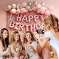 thumbnail image 4 of SFBOSF pink birthday Party Decoration Kits, 4 of 7