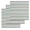 Grey Sage Green, variant on Black Gray Striped Kitchen Dish Towels for Drying Dishes Set of 2, Horizontal Lines Simple Minimalist Waffle Weave Microfiber Hand Tea Bathroom Towels Quick Dry & Absorbent Towel 12x12