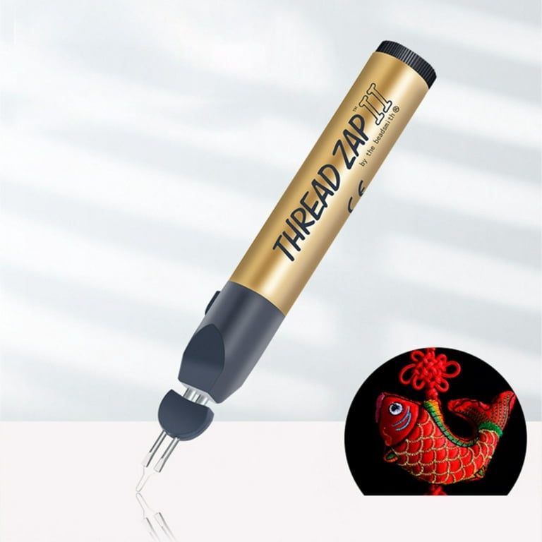 KEINXS 1 Pc Thread Zapper Thread Burner Welding Wax Pen Welding Crayon for  Jewelry carving wax welding pen 